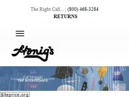 Sites similar to honigs.com
