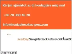 Sites similar to honlapkeszites-pecs.com