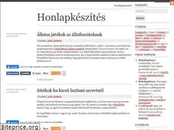 Sites similar to honlapkeszites-tervezes.blog.hu