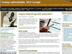 Sites similar to honlapoptimalizalas.blog.hu