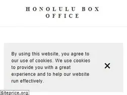 Sites similar to honoluluboxoffice.com