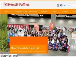 Sites similar to honolulufestival.com
