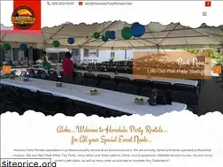 Sites similar to honolulupartyrentals.net