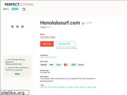 Sites similar to honolulusurf.com