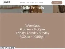 Sites similar to honor.coffee