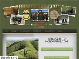 Sites similar to honorfirst.com