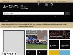 Sites similar to honors.purdue.edu
