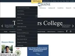 Sites similar to honors.umaine.edu