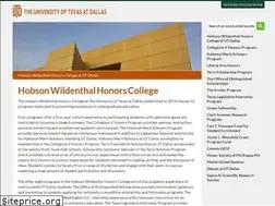 Sites similar to honors.utdallas.edu