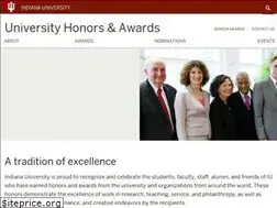 Sites similar to honorsandawards.iu.edu