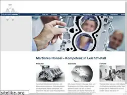 Sites similar to honsel.com