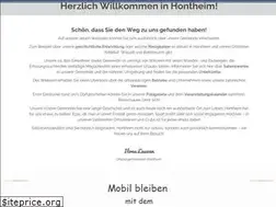 Sites similar to hontheim.de