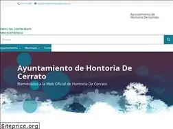 Sites similar to hontoriadecerrato.es