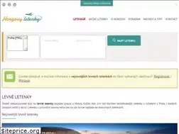 Sites similar to honzovyletenky.cz