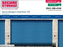 Sites similar to hoodriversecurestorage.com