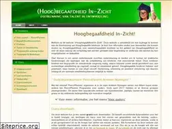 Sites similar to hoogbegaafdheid-in-zicht.nl