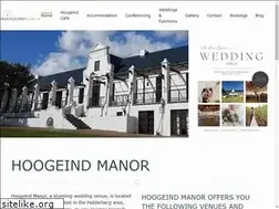 Sites similar to hoogeindmanor.com