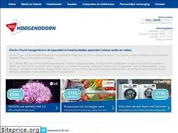 Sites similar to hoogendoornwitgoed.nl