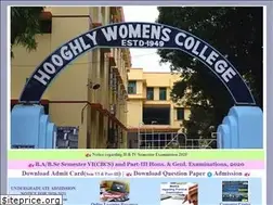 Sites similar to hooghlywomenscollege.org