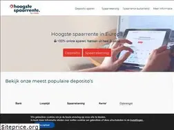 Sites similar to hoogstespaarrente.eu