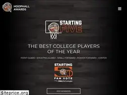 Sites similar to hoophallawards.com