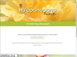 Sites similar to hooponoponoaustralia.com.au
