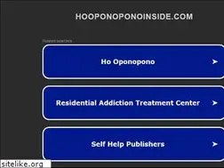 Sites similar to hooponoponoinside.com