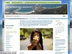 Sites similar to hooponoponoinsights.wordpress.com