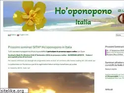 Sites similar to hooponoponoitalia.it