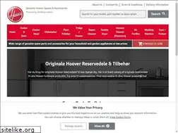 Sites similar to hoover-reservedele.dk