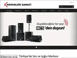 Sites similar to hoparlorsanayi.com