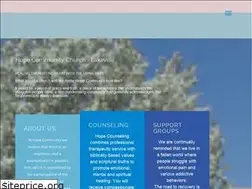 Sites similar to hope-cc.com