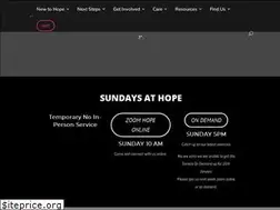 Sites similar to hope-church.com.au