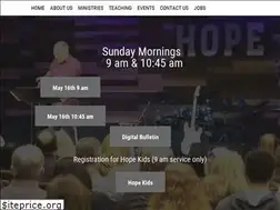 Sites similar to hope-fellowship.net