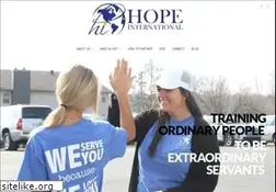 Sites similar to hope-international.us