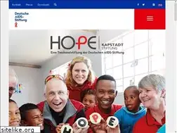 Sites similar to hope-kapstadt-stiftung.de