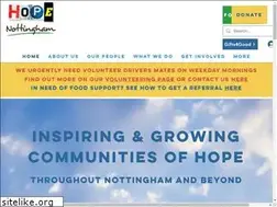 Sites similar to hope-nottingham.org.uk