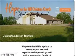 Sites similar to hope-on-the-hill.org