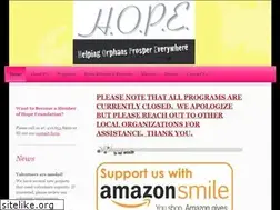 Sites similar to hope-orphans.org