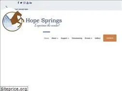 Sites similar to hope-springs.org