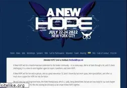 Sites similar to hope.net