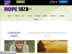 Sites similar to hope1079.com