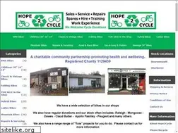 Sites similar to hope2cycle.org.uk