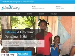 Sites similar to hope2water.com