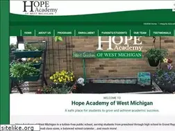 Sites similar to hopeacademywm.org