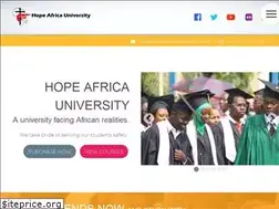 Sites similar to hopeafricauniversity.org