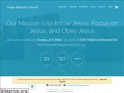 Sites similar to hopealliancecny.com