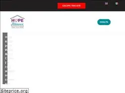 Sites similar to hopealliancetx.org