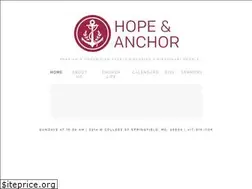Sites similar to hopeandanchorchurch.com