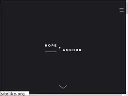 Sites similar to hopeandanchorlondon.com
